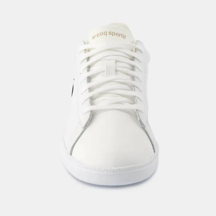 Le Coq Sportif Shoes COURTSET2 Optical Whitetan Men Trainers And Sneakers