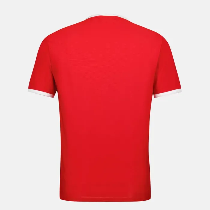 Le Coq Sportif Tennis TShirt Pur Rougenew Optical White Men Tshirts And Tops