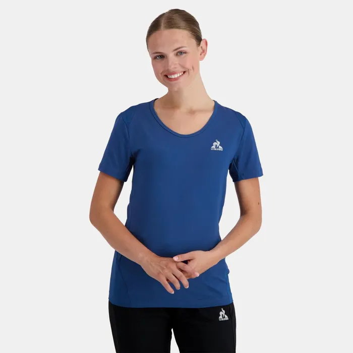 Le Coq Sportif Training Performance TShirt Bleu Perf Women Tshirts Polos Shirts And Tops