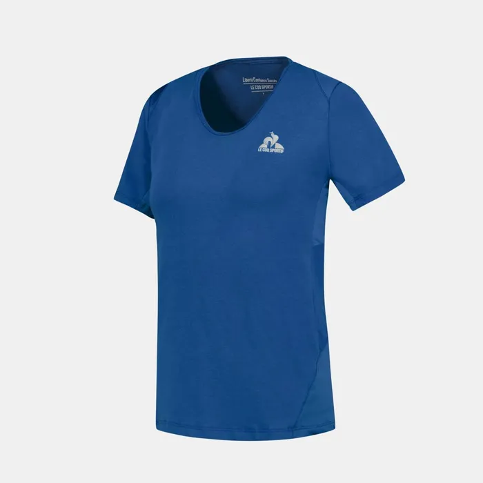 Le Coq Sportif Training Performance TShirt Bleu Perf Women Tshirts Polos Shirts And Tops Le Coq Sportif Training Performance TShirt Bleu Perf Women Tshirts Polos Shirts And Tops