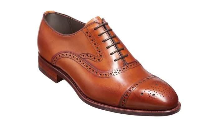 Lerwick 8211 Antique Rosewood Calf Men Barker Shoes Wedding Shoes