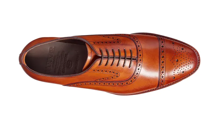 Lerwick 8211 Antique Rosewood Calf Men Barker Shoes Wedding Shoes