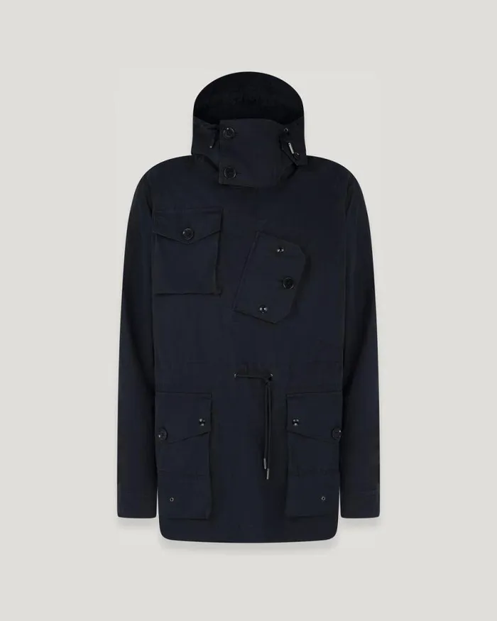 Lightweight Jackets Men Belstaff Deck Smock Dark Ink