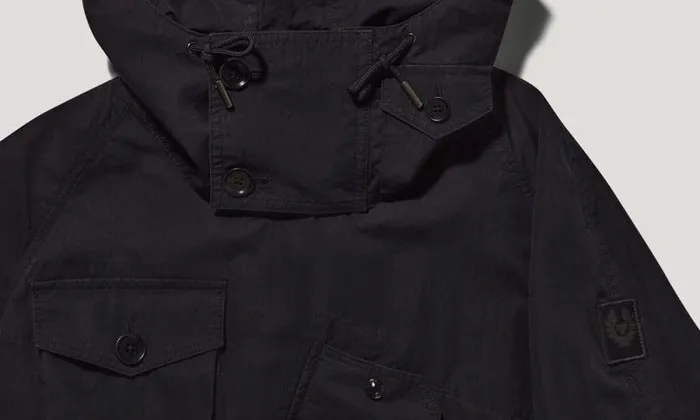 Lightweight Jackets Men Belstaff Deck Smock Dark Ink Lightweight Jackets Men Belstaff Deck Smock Dark Ink