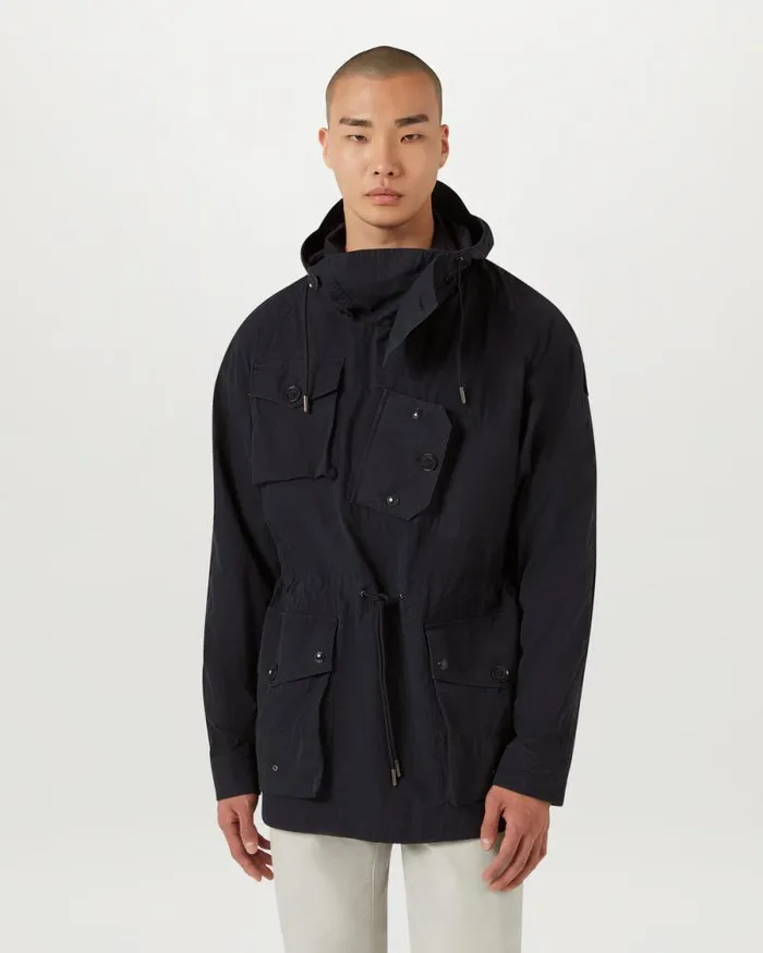 Lightweight Jackets Men Belstaff Deck Smock Dark Ink Lightweight Jackets Men Belstaff Deck Smock Dark Ink