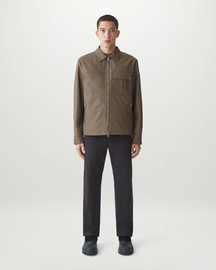 Lightweight Jackets Men Belstaff Drill Overshirt Clay Brown Lightweight Jackets Men Belstaff Drill Overshirt Clay Brown
