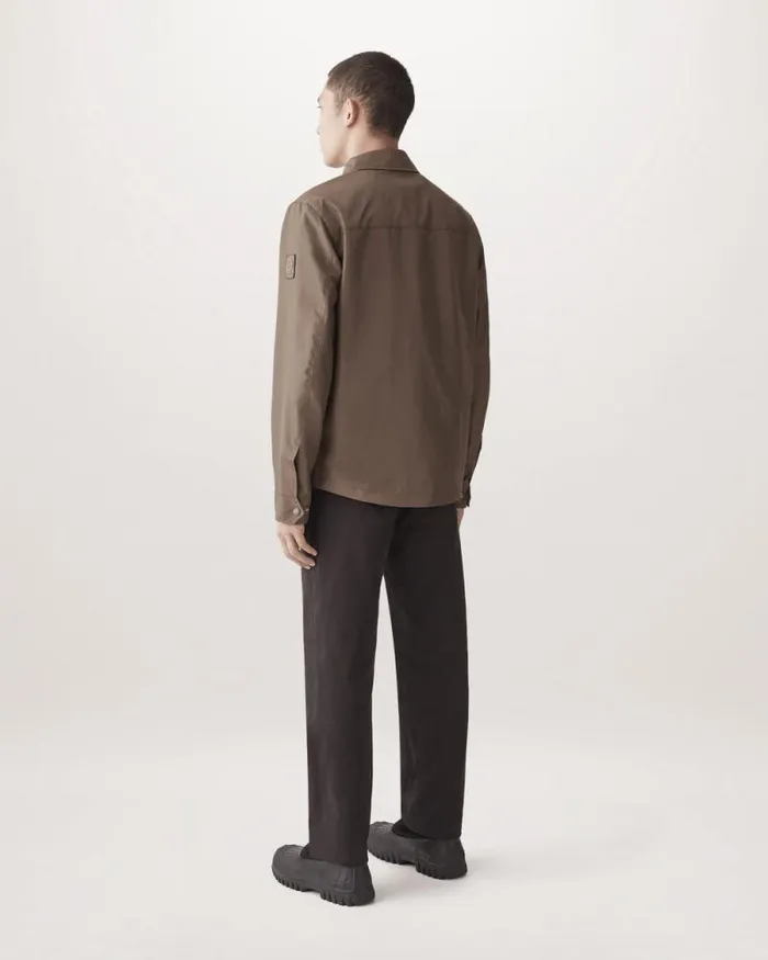 Lightweight Jackets Men Belstaff Drill Overshirt Clay Brown Lightweight Jackets Men Belstaff Drill Overshirt Clay Brown