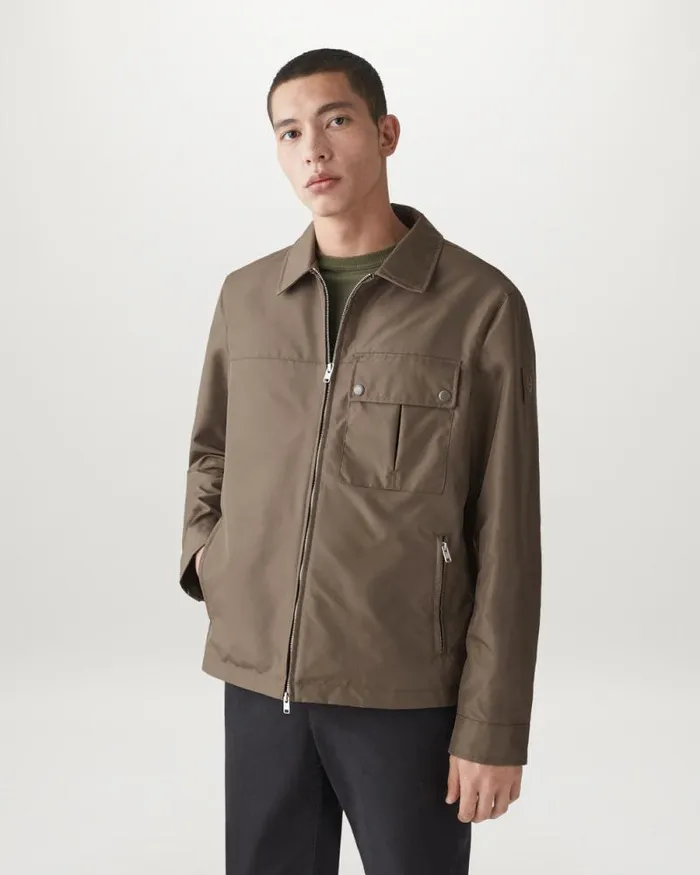 Lightweight Jackets Men Belstaff Drill Overshirt Clay Brown Lightweight Jackets Men Belstaff Drill Overshirt Clay Brown
