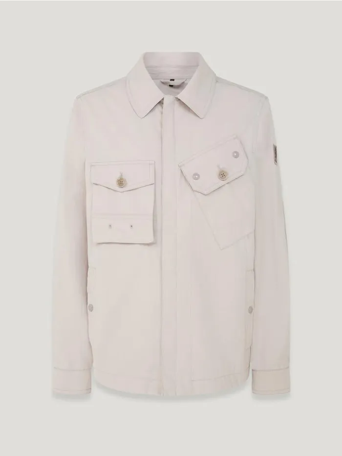 Lightweight Jackets Men Belstaff Rig Jacket Light Pumice