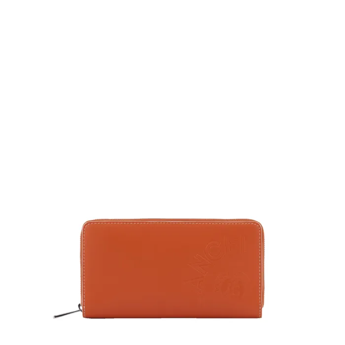 Long Zipped Wallet Orange Clay Women Lancel Wallet