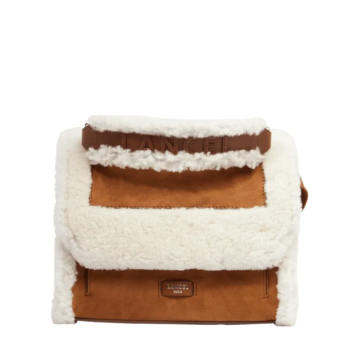 M Flap Bag Chestnut Women Lancel Shoulder Bags