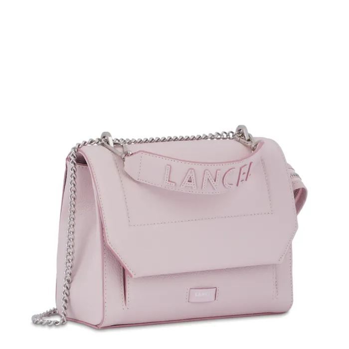 M Flap Bag Dragee Pink Women Lancel Hand Bags M Flap Bag Dragee Pink Women Lancel Hand Bags