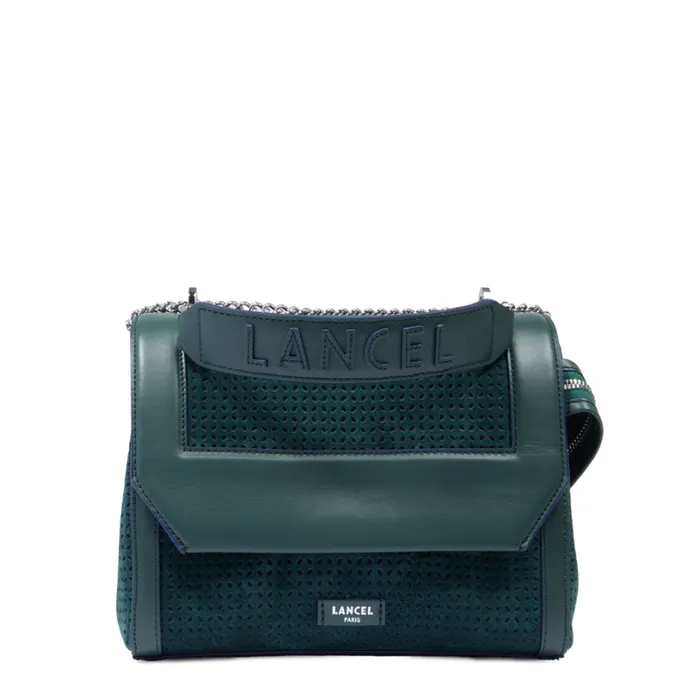 M Flap Bag Imperial Green Women Lancel Shoulder Bags