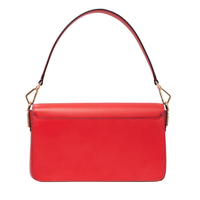 M Flap Bag Kiss Red Women Lancel Hand Bags