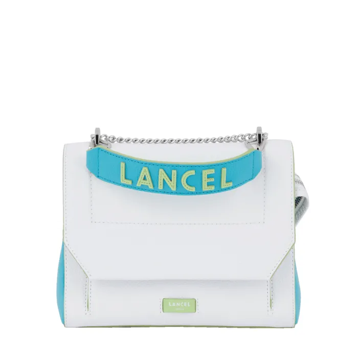 M Flap Bag Multico Optic White Women Lancel Shoulder Bags
