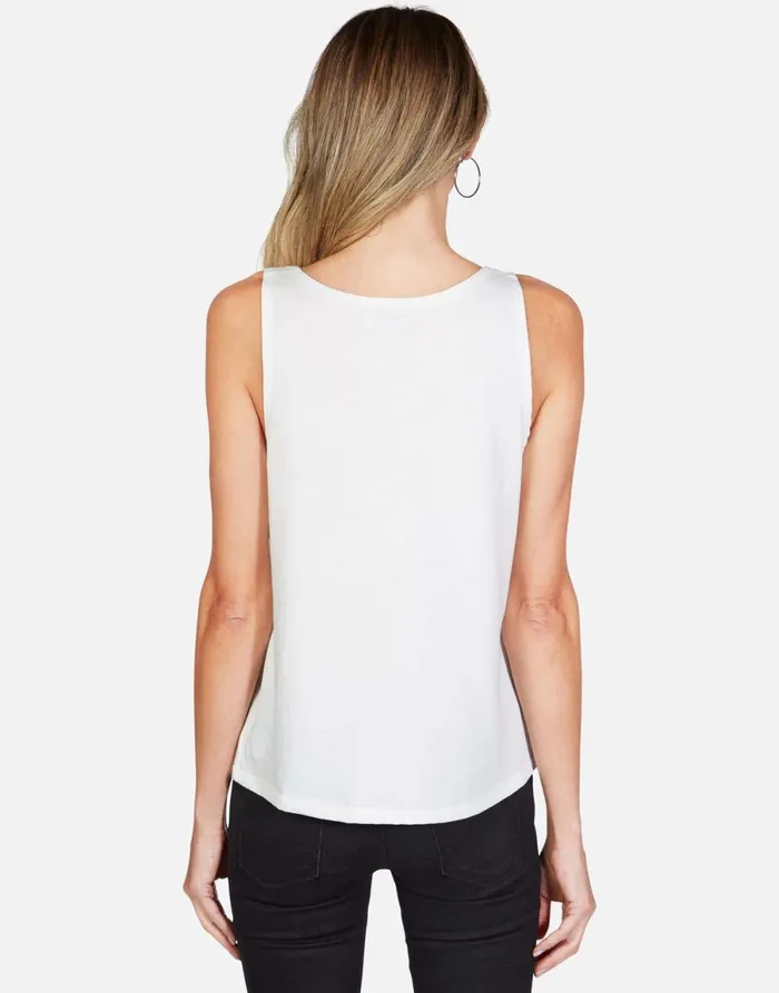 Magnolia X Rainbow Horseshoe Milk Women039s Lauren Moshi Tanks