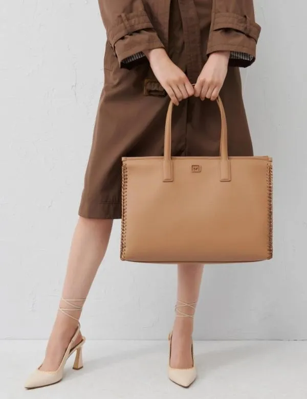 Marella Bags Women Shopping Tote Hazelnut Brown