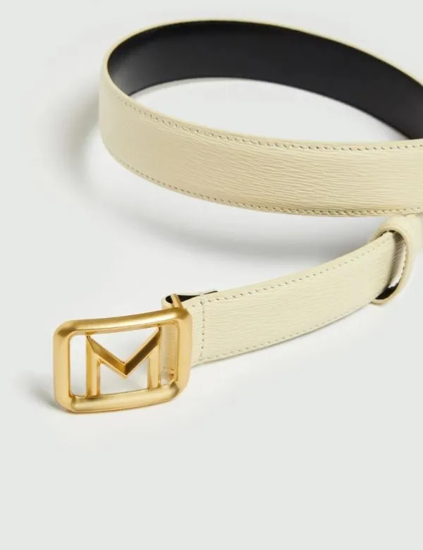 Marella Belts Women Logo Belt Beige