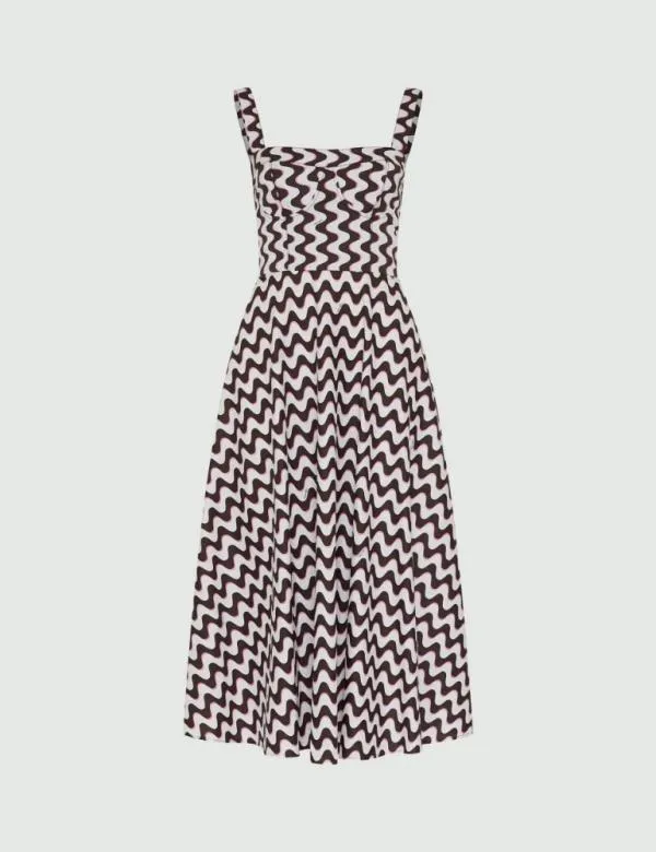 Marella Dresses Women Bustier Dress Chocolate