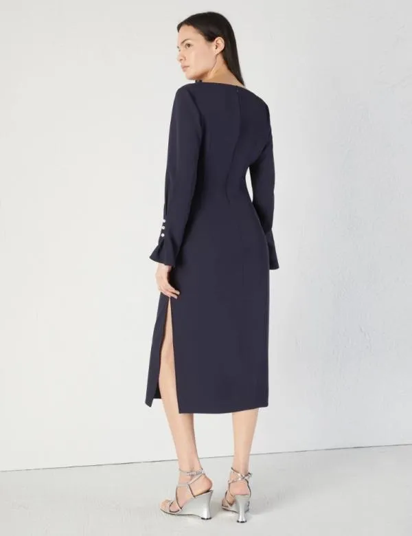 Marella Dresses Women Midi Dress Navy