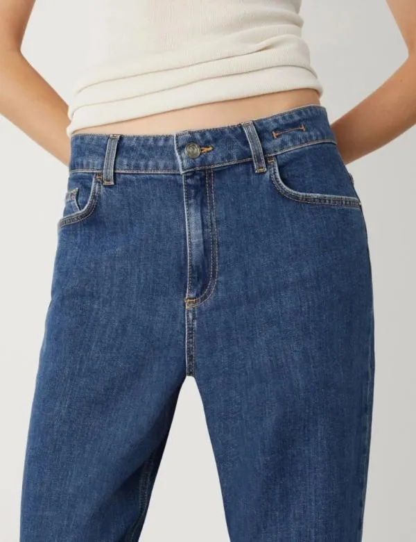 Marella Jeans Women Tomboy Jeans Navy