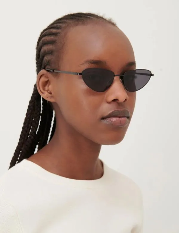 Marella Other Accessories Women Metal Sunglasses Black Marella Other Accessories Women Metal Sunglasses Black