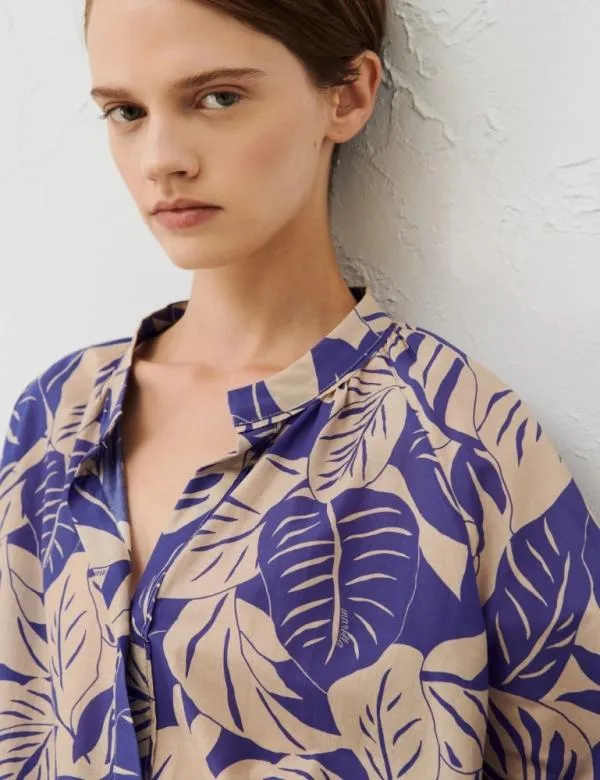 Marella Shirts Women Patterned Shirt Purple