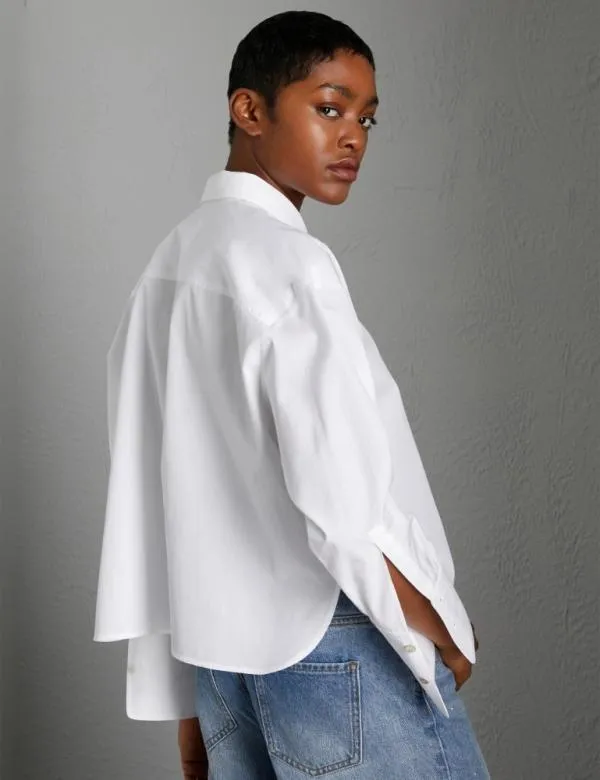Marella Shirts Women Shirt With Removable Neckerchief White