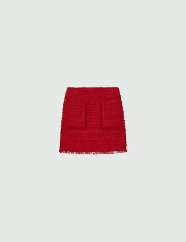 Marella Skirts Women Short Skirt Red