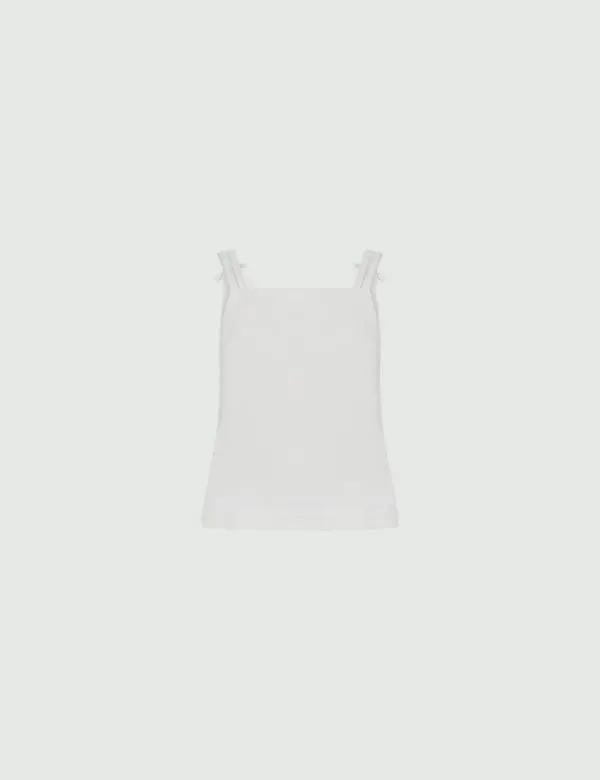 Marella Tops And TShirt Women Crop Top Wool White