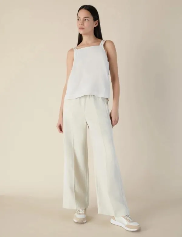 Marella Tops And TShirt Women Crop Top Wool White