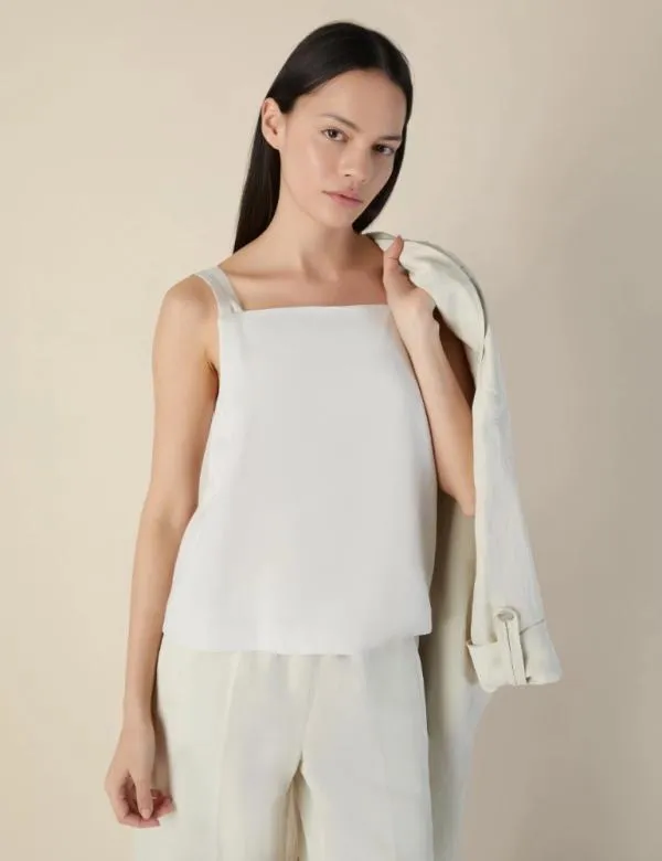 Marella Tops And TShirt Women Crop Top Wool White