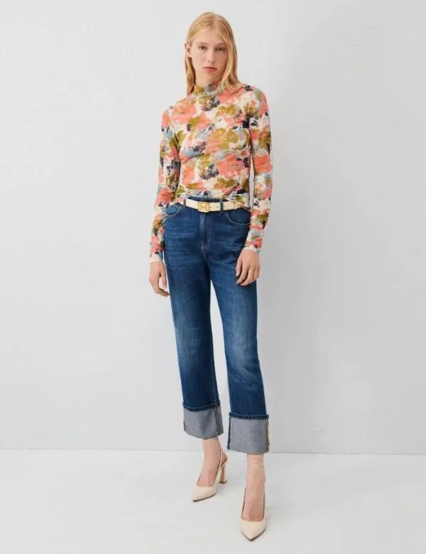 Marella Tops And TShirt Women Tulle Top Ivory