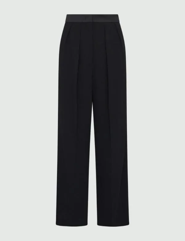 Marella Trousers Women Darted Trousers Black