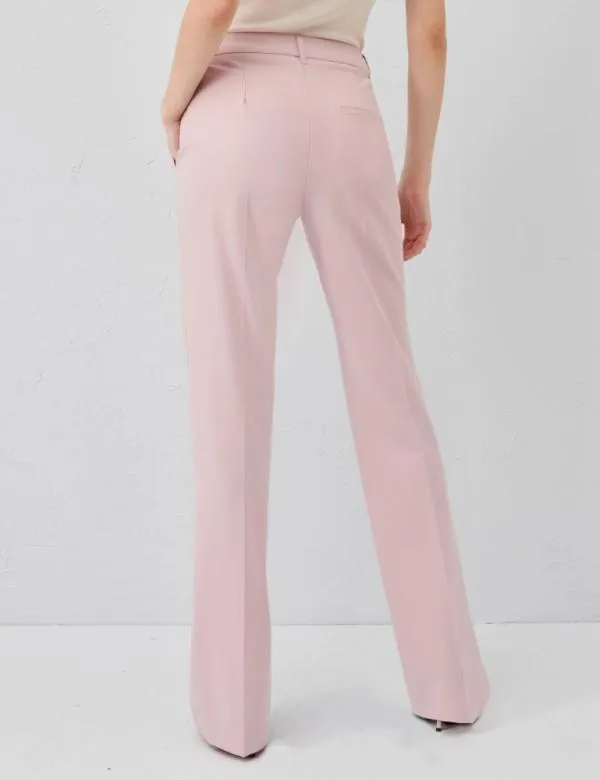 Marella Trousers Women Flared Trousers Pink