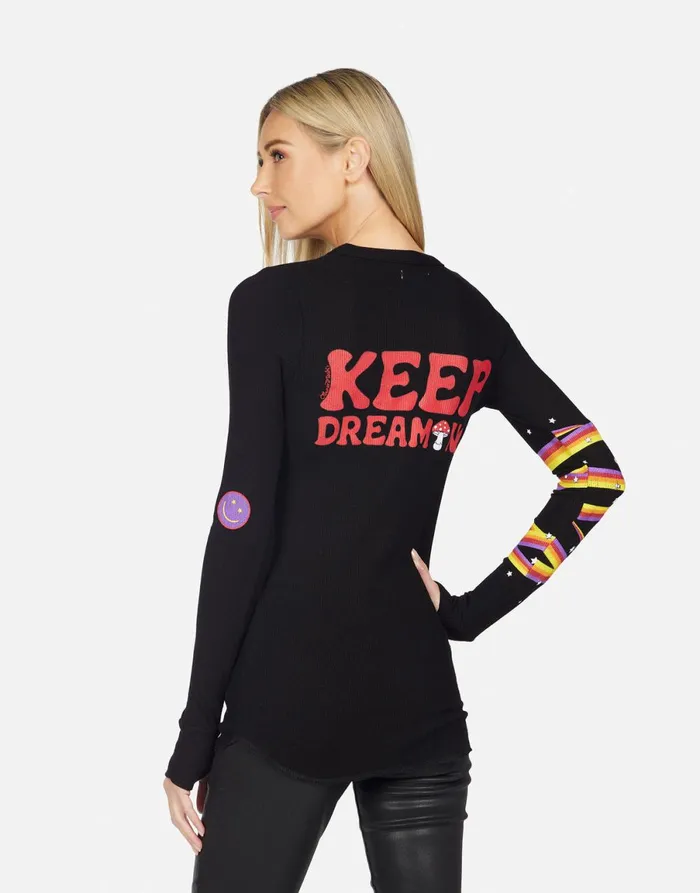 McKinley Keep Dreaming Black Women039s Lauren Moshi Long Sleeve