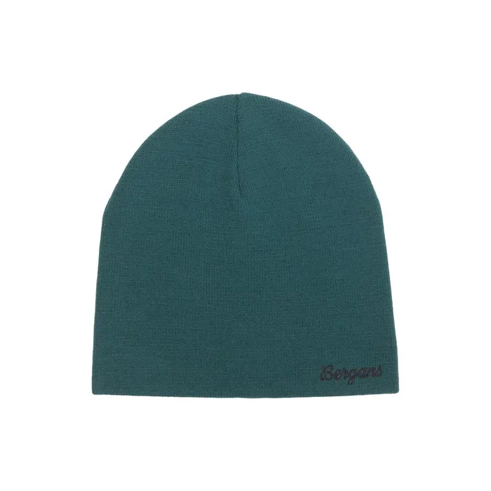 Men Bergans Of Norway Beanies And Caps Allround Mid Warm Merino Beanie Malachite Green