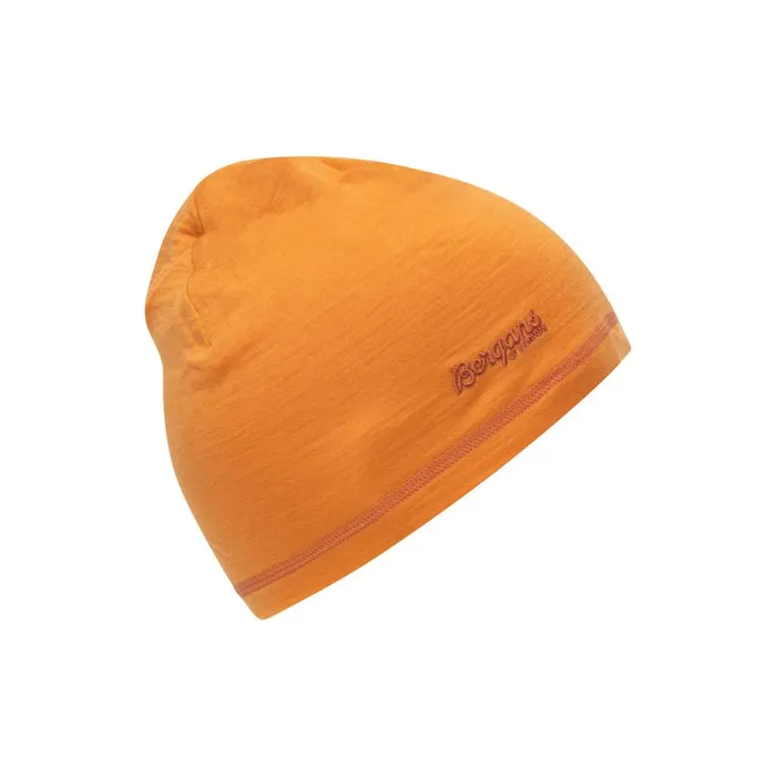 Men Bergans Of Norway Beanies And Caps Bergans Wool Beanie Golden Field