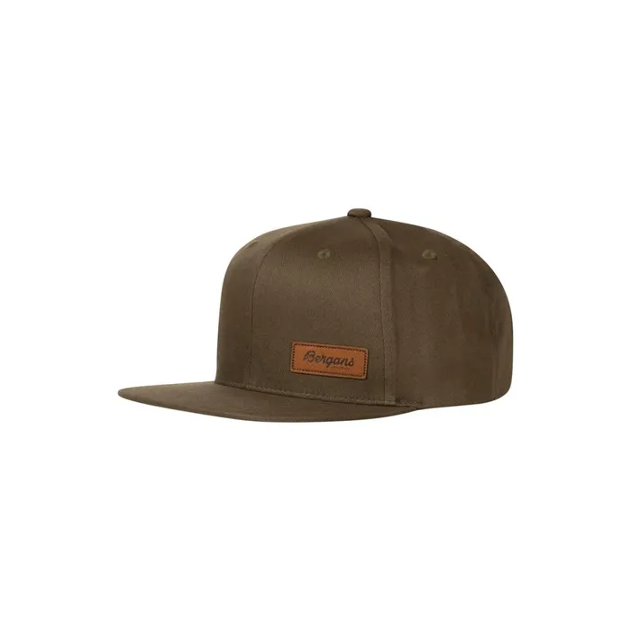 Men Bergans Of Norway Beanies And Caps Nordmarka Snapback Cap Green Mud