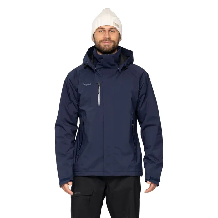 Men Bergans Of Norway Insulated Jackets Flya Insulated Jacket Navy Blue