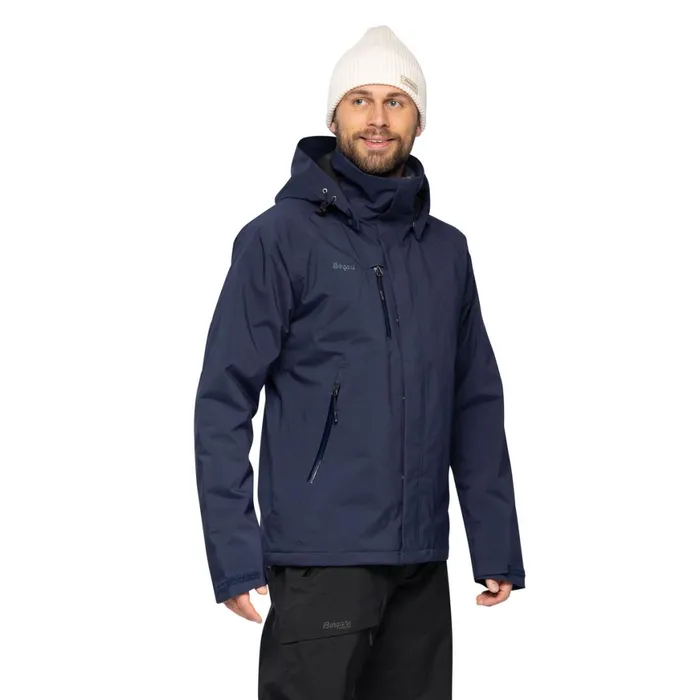 Men Bergans Of Norway Insulated Jackets Flya Insulated Jacket Navy Blue