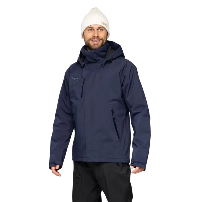 Men Bergans Of Norway Insulated Jackets Flya Insulated Jacket Navy Blue