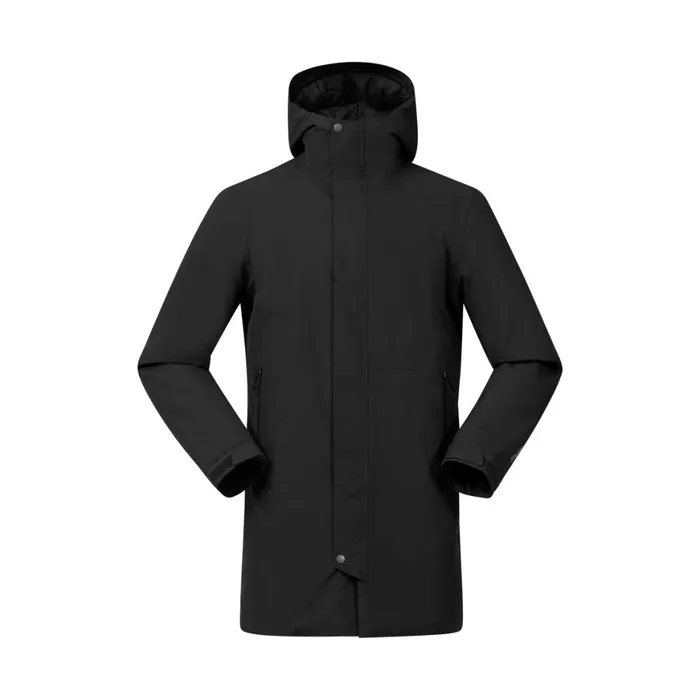 Men Bergans Of Norway Insulated Jackets Urban Insulated Shell Coat Black