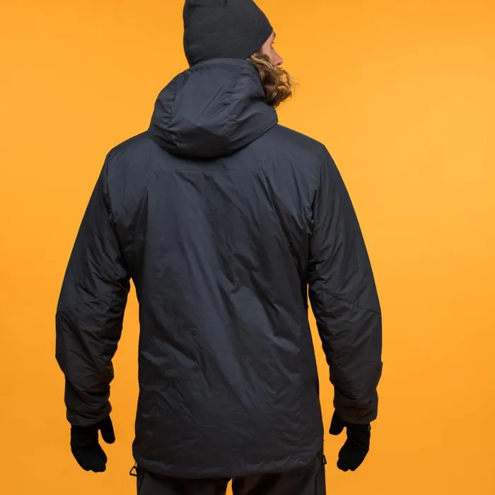 Men Bergans Of Norway Insulated Jackets Y Mountainline Insulated Windbreaker Jacket Dark Shadow Grey