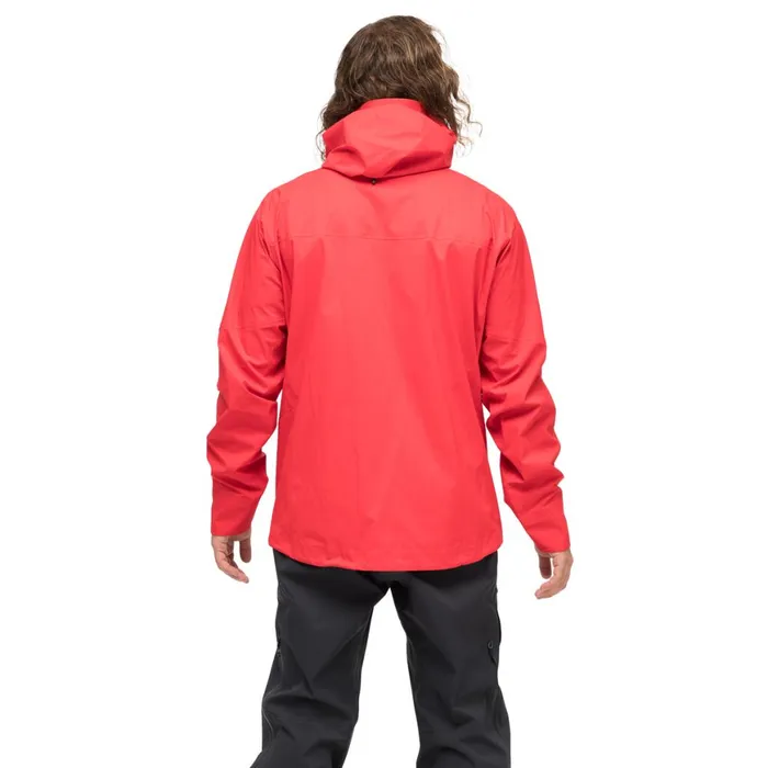 Men Bergans Of Norway Shell Jackets Rabot Allround 3l Shell Jacket Fire Red