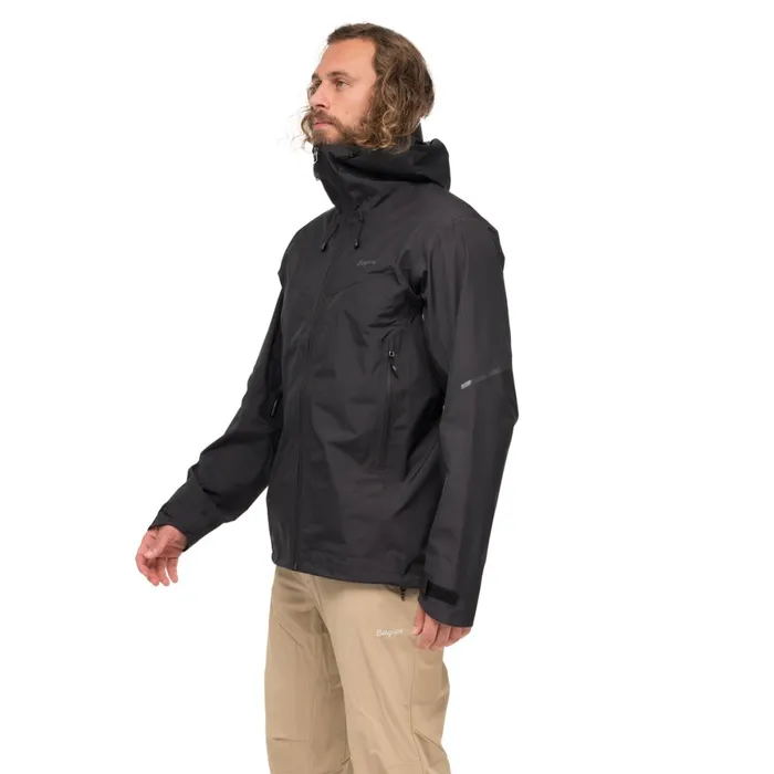 Men Bergans Of Norway Shell Jackets Rabot Light 3l Shell Jacket Black