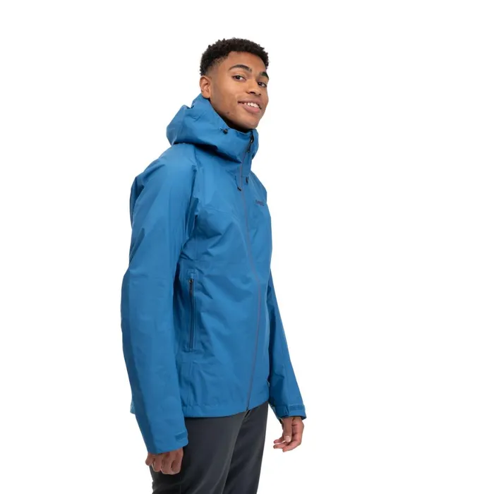 Men Bergans Of Norway Shell Jackets Skar Light 3l Shell Jacket North Sea Blue