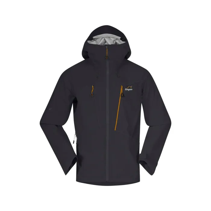 Men Bergans Of Norway Shell Jackets Y Mountainline Breathe 3l Shell Jacket Dark Shadow Grey