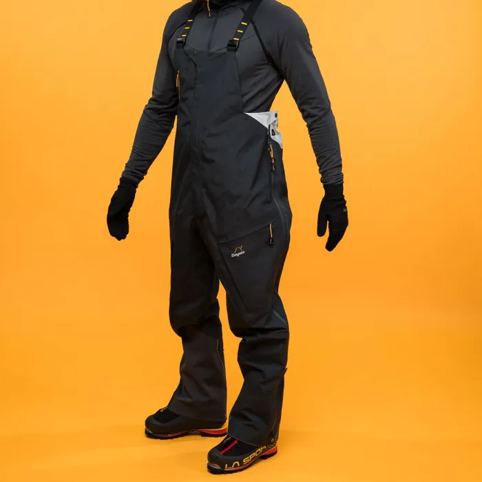 Men Bergans Of Norway Shell Pants Y Mountainline Bold 3l Shell Bib Pants