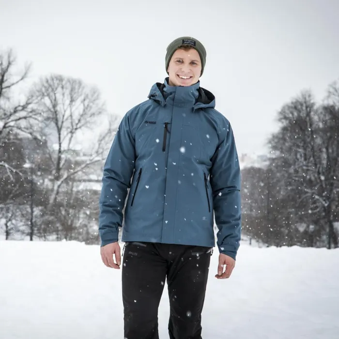 Men Bergans Of Norway Ski Jackets Flya Insulated Jacket Orion Blue